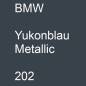 Preview: BMW, Yukonblau Metallic, 202.